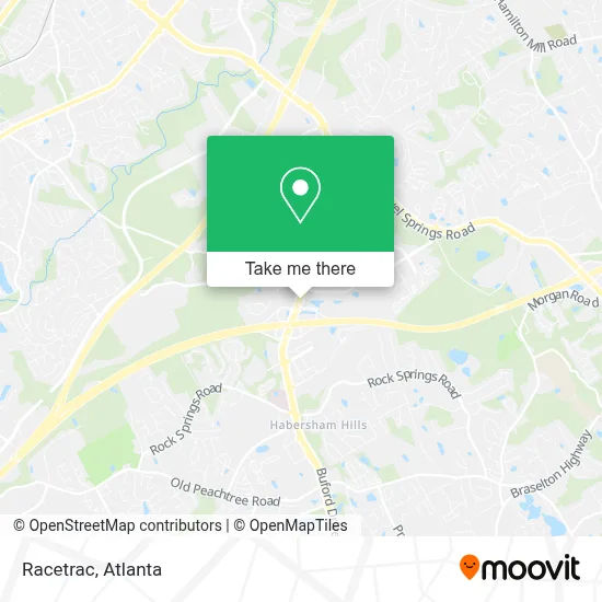 Racetrac map