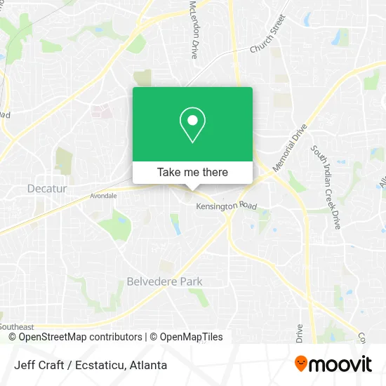 Jeff Craft / Ecstaticu map