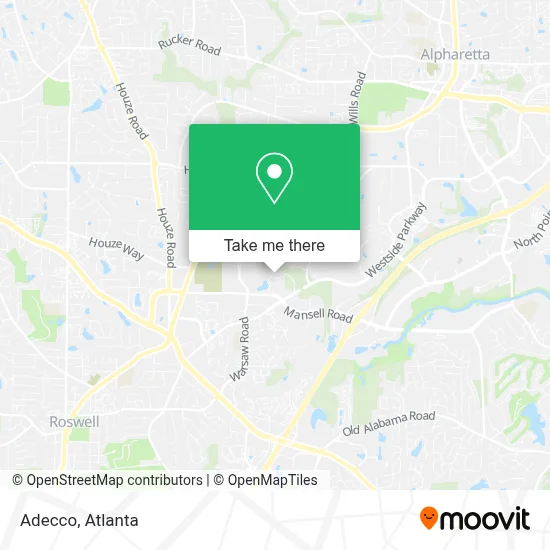 Adecco map