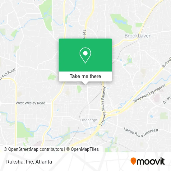Raksha, Inc map