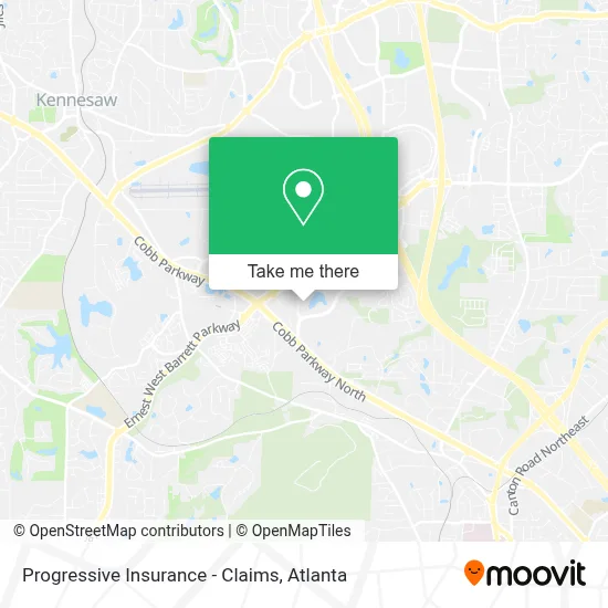 Progressive Insurance - Claims map