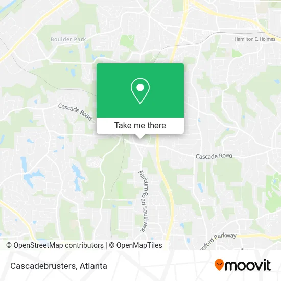 Cascadebrusters map