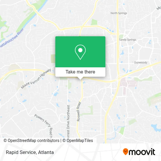 Rapid Service map