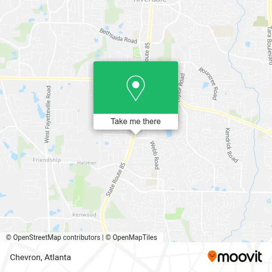 Chevron map