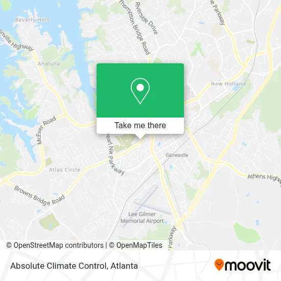 Absolute Climate Control map
