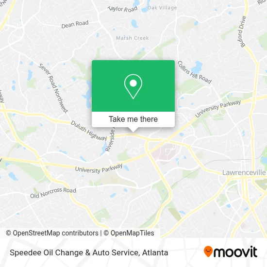 Speedee Oil Change & Auto Service map