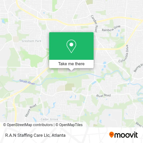 R.A.N Staffing Care Llc map