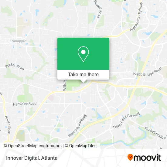 Innover Digital map