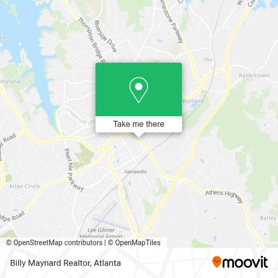 Billy Maynard Realtor map