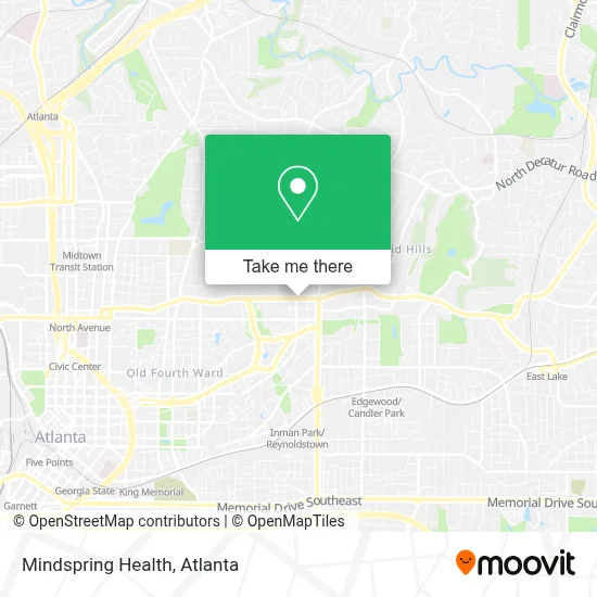Mindspring Health map