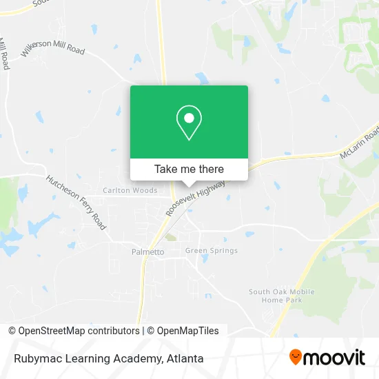 Rubymac Learning Academy map