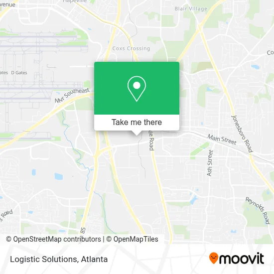 Logistic Solutions map