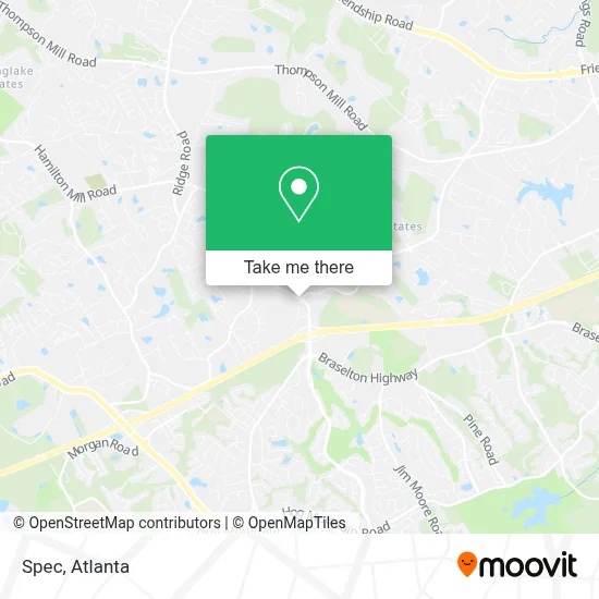 Spec map