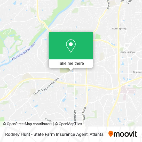 Rodney Hunt - State Farm Insurance Agent map