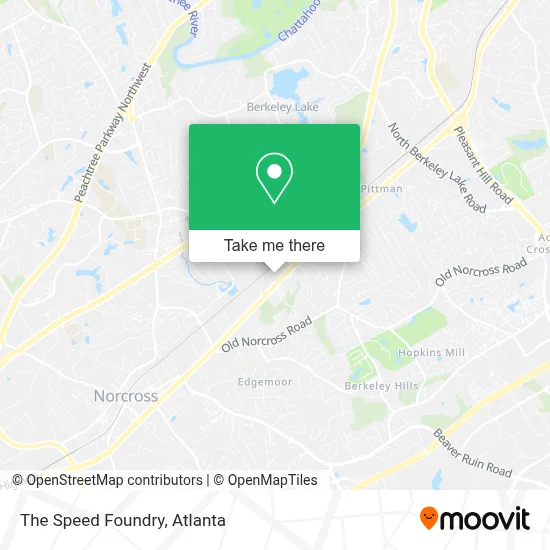 The Speed Foundry map
