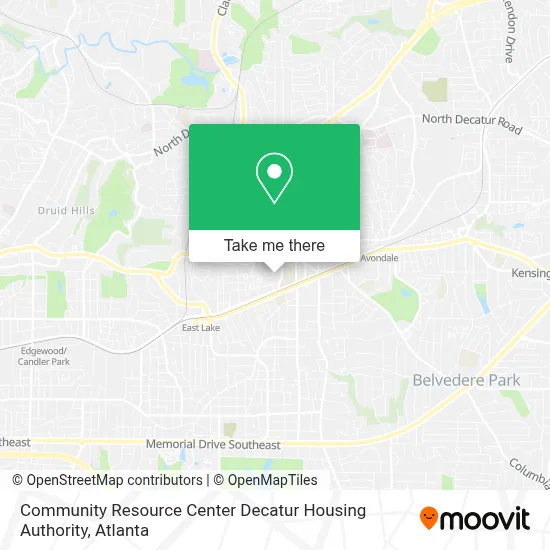Community Resource Center Decatur Housing Authority map