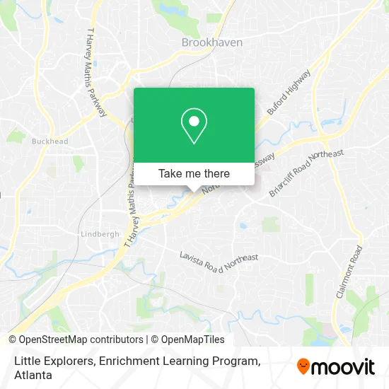 Little Explorers, Enrichment Learning Program map