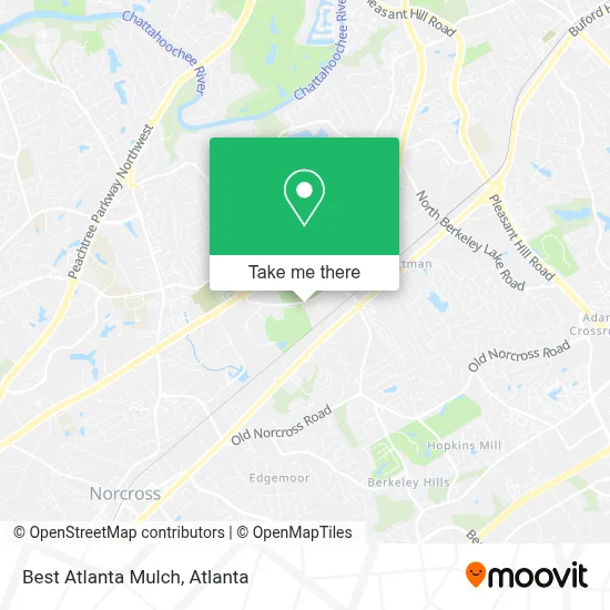 Best Atlanta Mulch map