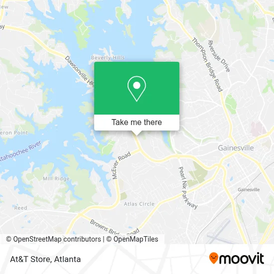 At&T Store map