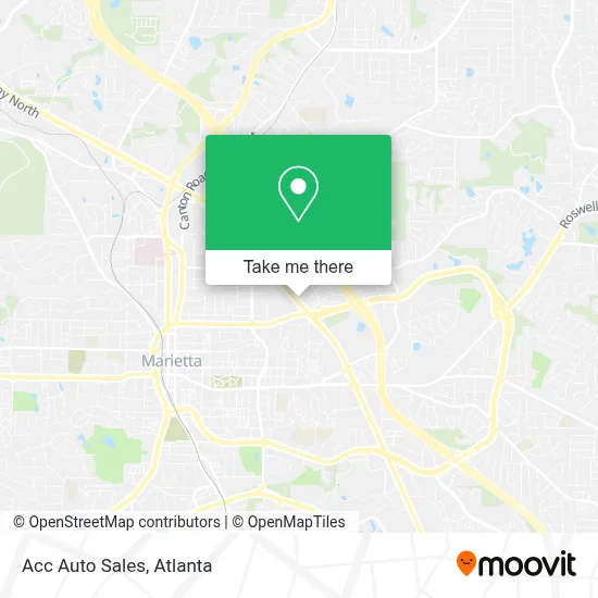 Acc Auto Sales map