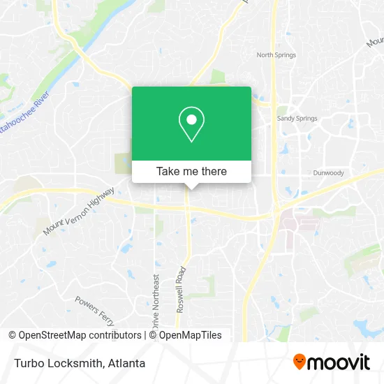 Turbo Locksmith map