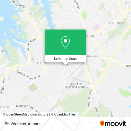 Bb Wireless map