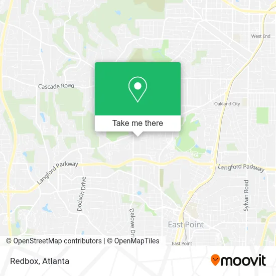 Redbox map