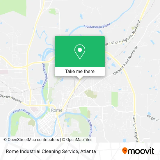 Rome Industrial Cleaning Service map