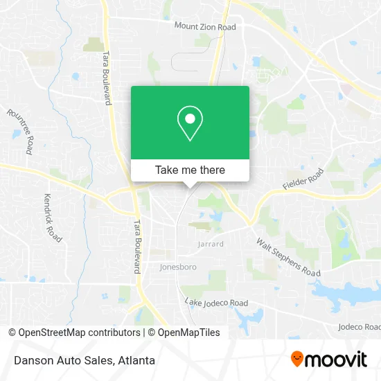 Danson Auto Sales map
