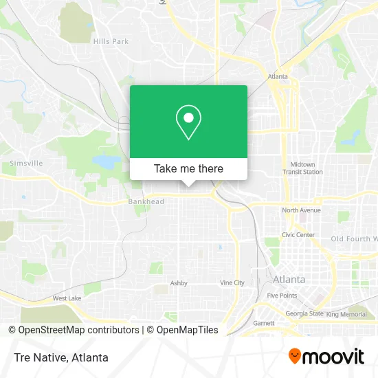 Tre Native map