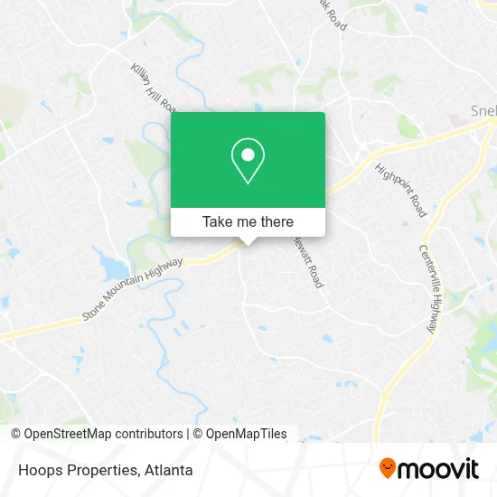 Hoops Properties map