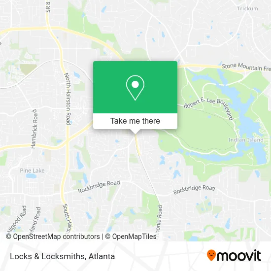 Locks & Locksmiths map
