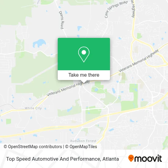 Top Speed Automotive And Performance map