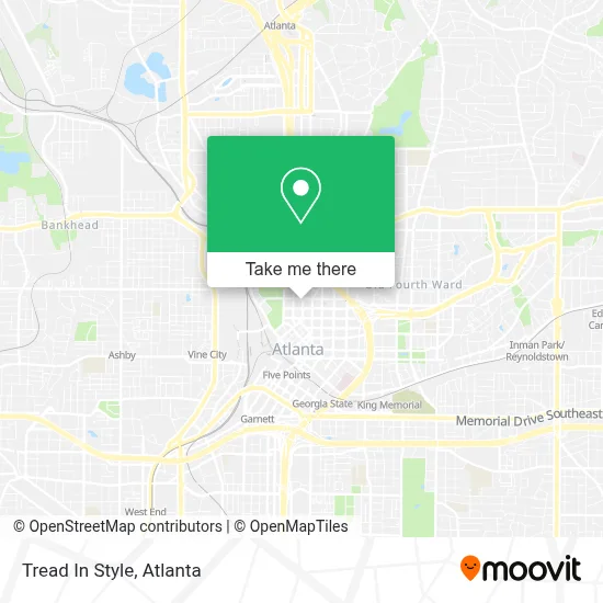 Tread In Style map
