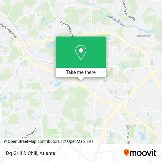 Dq Grill & Chill map
