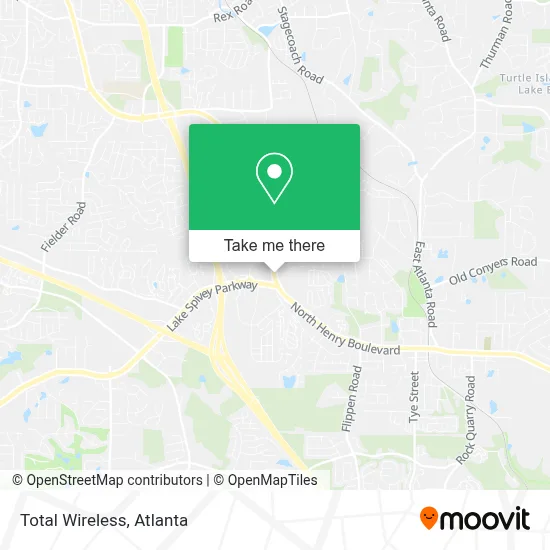 Total Wireless map