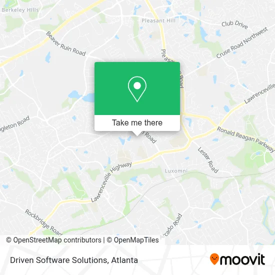 Driven Software Solutions map