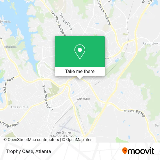 Trophy Case map
