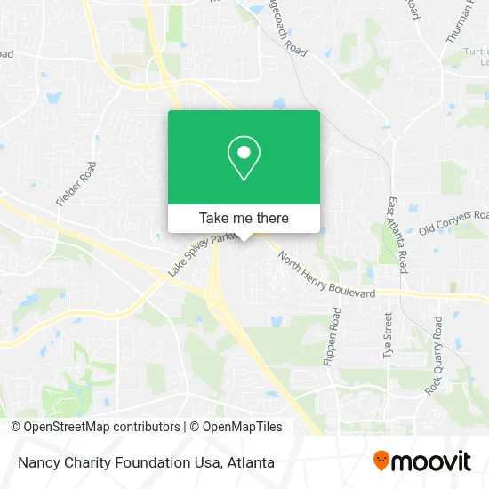 Nancy Charity Foundation Usa map