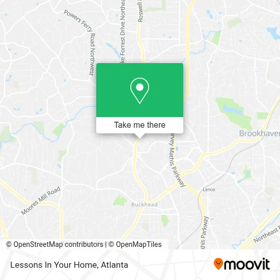 Lessons In Your Home map