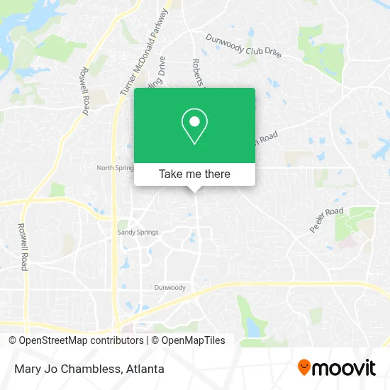 Mary Jo Chambless map