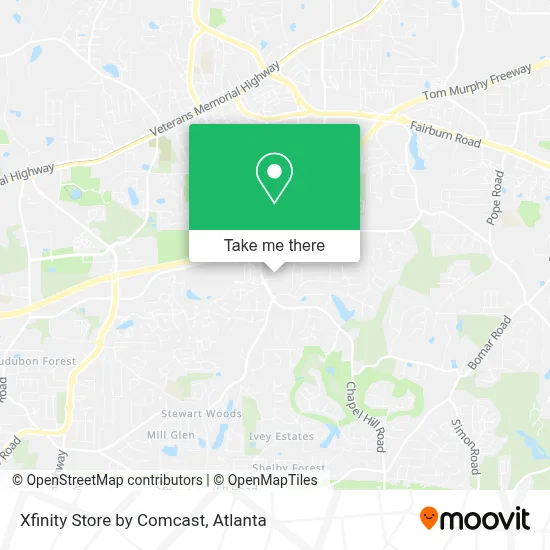 Xfinity Store by Comcast map