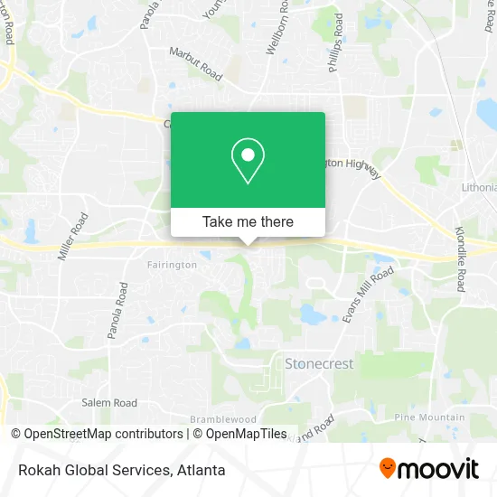 Rokah Global Services map