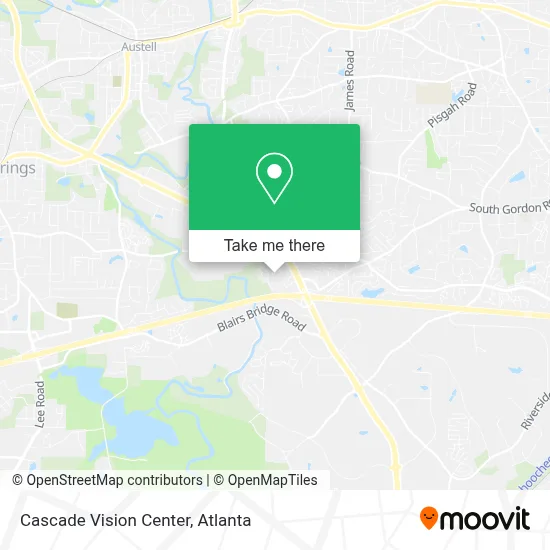 Cascade Vision Center map