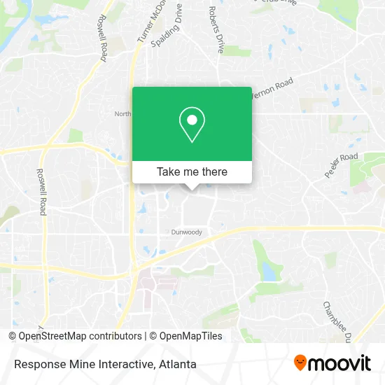 Response Mine Interactive map