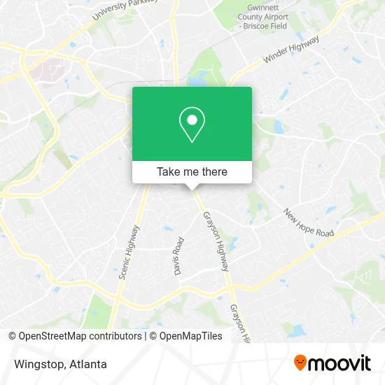 Wingstop map