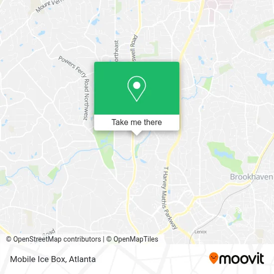 Mobile Ice Box map