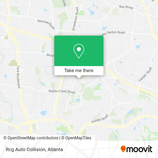 Rcg Auto Collision map
