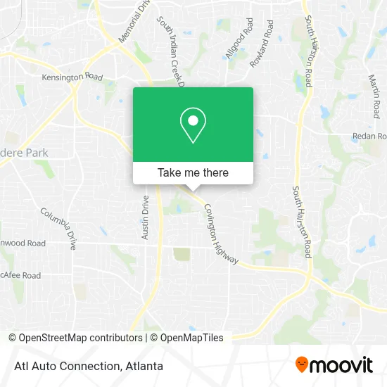 Atl Auto Connection map