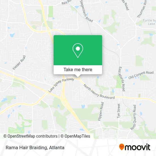 Rama Hair Braiding map